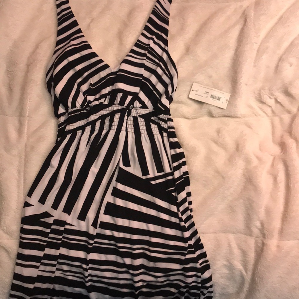 Black and white dress